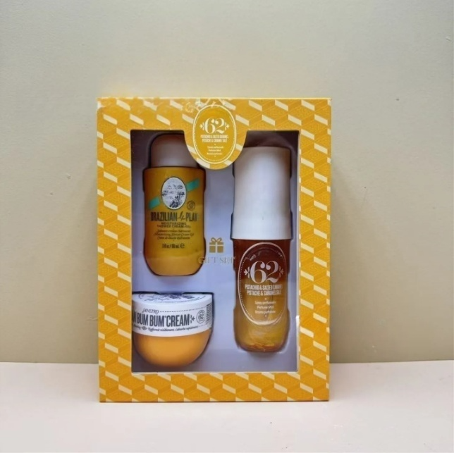 Brand Fragrance Body Care Travel Set 90ml Perfume Mist 90ml Body Wash 50ml Body Cream Body Fragrance Set