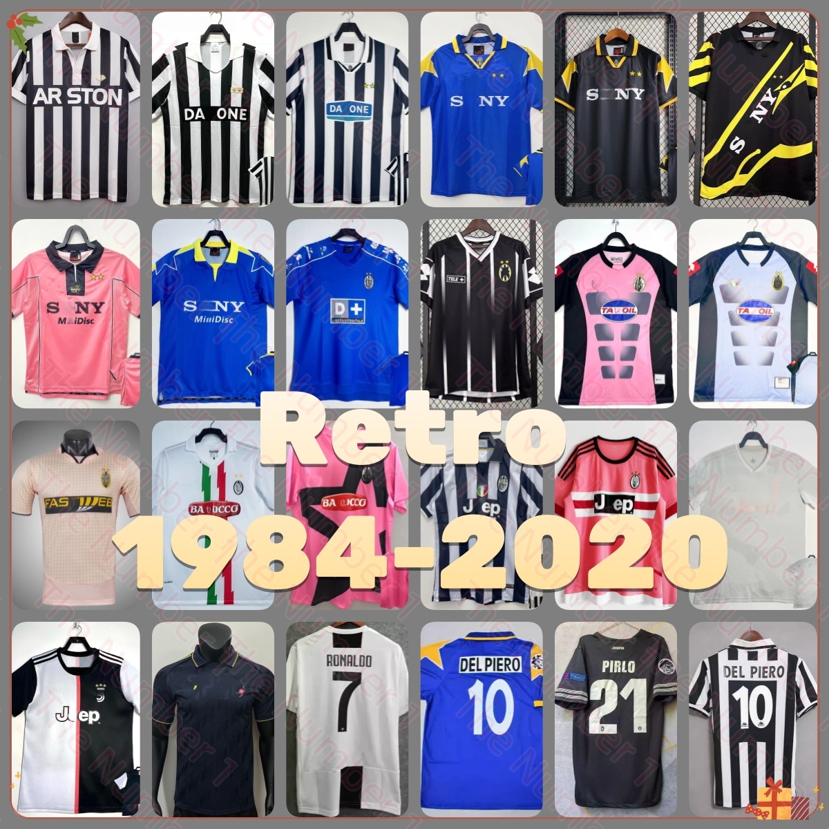 JuVEntUe s Retro soccer jersey football kit shirt JUvEs Vintage DEL PIERO PIRLO Marchisio INZAGHI 84 94 96 98 99 02 04 05 11 15 16 19 20 RonAL Do ZIDANE POGBA Conte uniforms