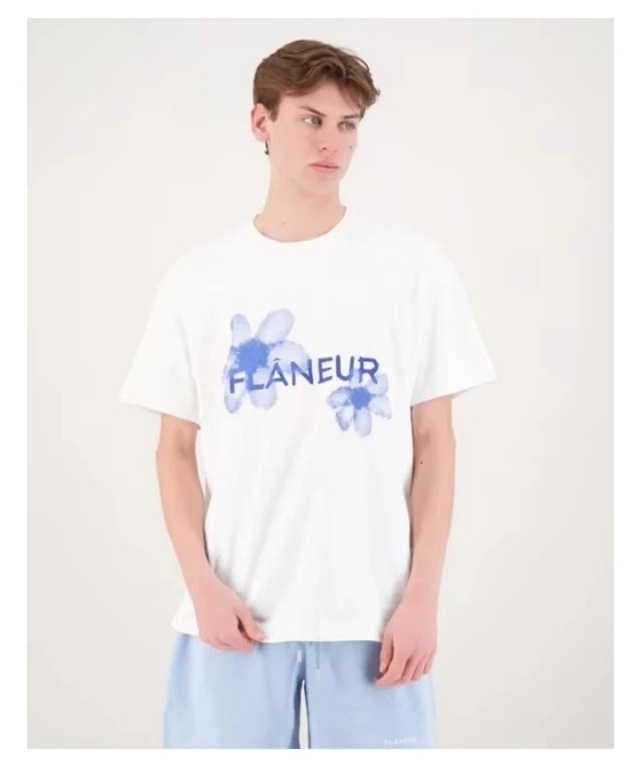 Men's T Shirts Men's Tees Polos Summer Flaneur Homme Floral Graphic Brand Pattern Print Pure Men and Women Breathable Comfortable Men's