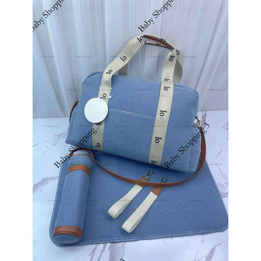 New Diaper bags Blue denim kids Nappy Stacker Three piece baby product set Multiple options toddler bag A404X11N192 666