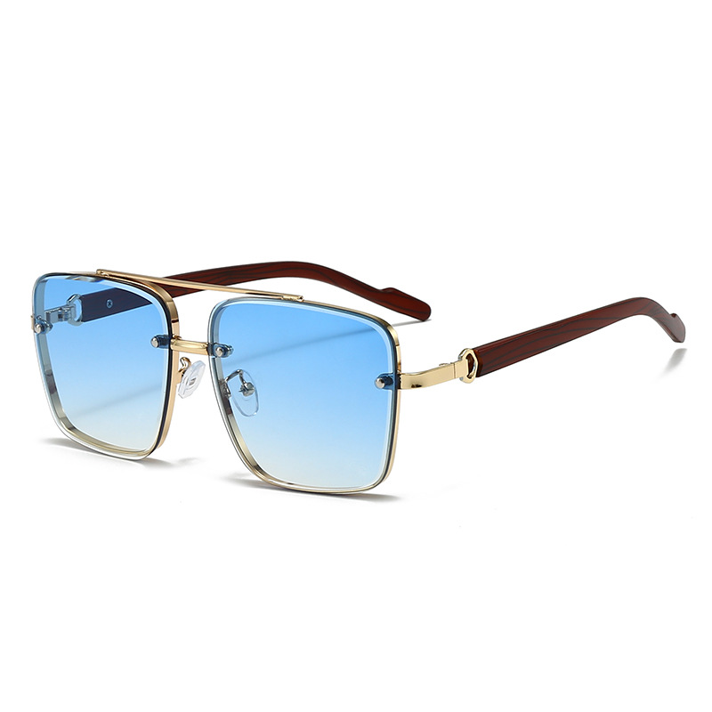 Designer Sunglasses Men Women Sunglasses Polarized Sunglasses Oversize Frame Luxury Goggle Pilot Alloy Frame UV400 Eyewear K708