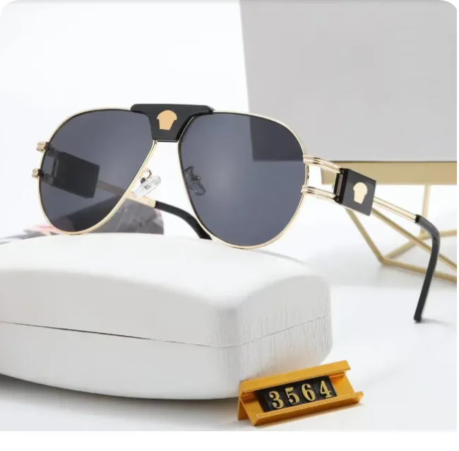 Designer fashion sunglasses for women men exquisite Vintage full frame Driving Beach shading UV protection polarized glasses gift with box nice