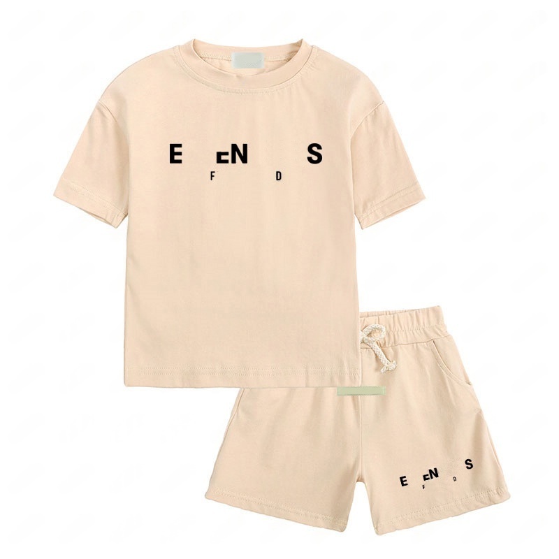 Kids Fashion baby designer clothes T-shirts Boys Girls Clothes Sets Baby Summer Shirts Shorts Two Piece Sets Children Outdoor Tracksuits Kid Toddler Tees Sportwear