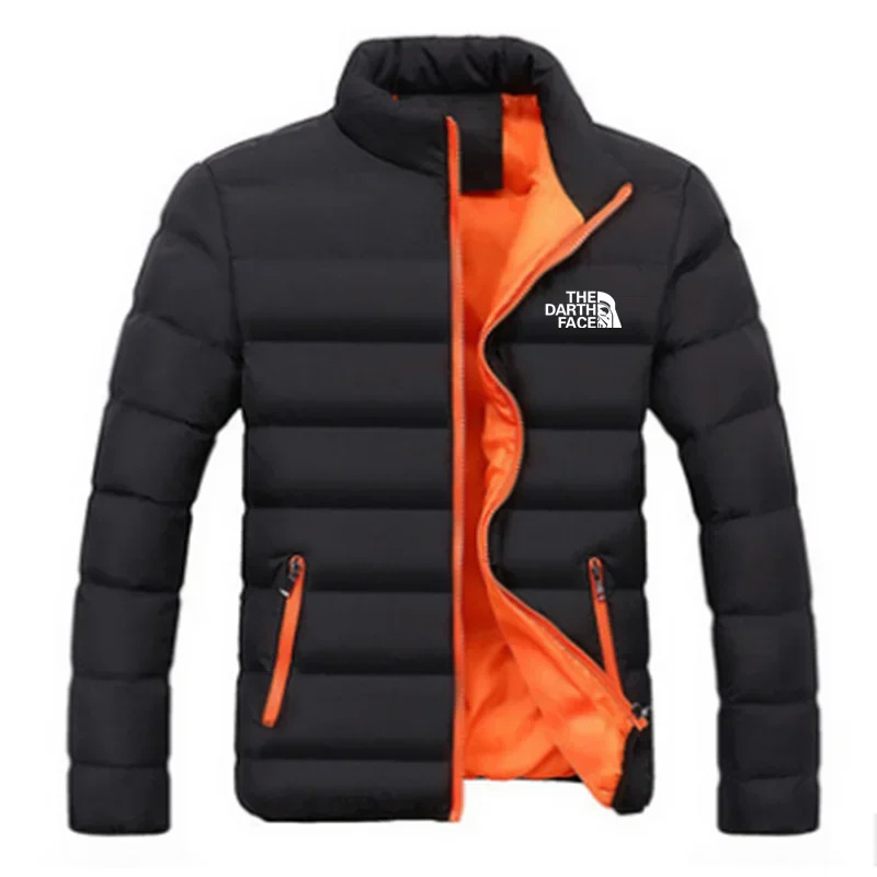 New Design Men's Jackets 2026 Short Padded Jacket, Stand Collar Korean Style Winter Coat