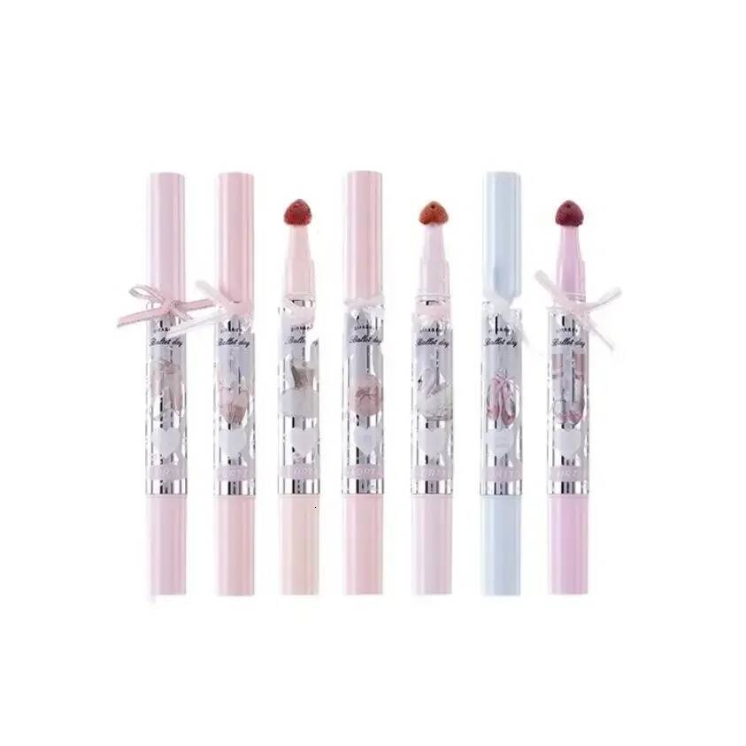 Bestseller FLORTTE Little Bow Collection Film-forming Lipgloss Non-Stick Glaze Liquid Lipstick Lip Plumper Natural Gloss Finish ddmyHappy