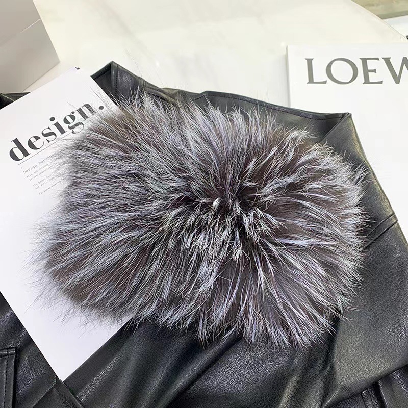 2024 Fashion Lady Real Fox Fur Scarf Girls Warm Soft Knit Good Elastic Real Fox Fur Headband Genuine Fox Fur Ring Scarves241224bj
