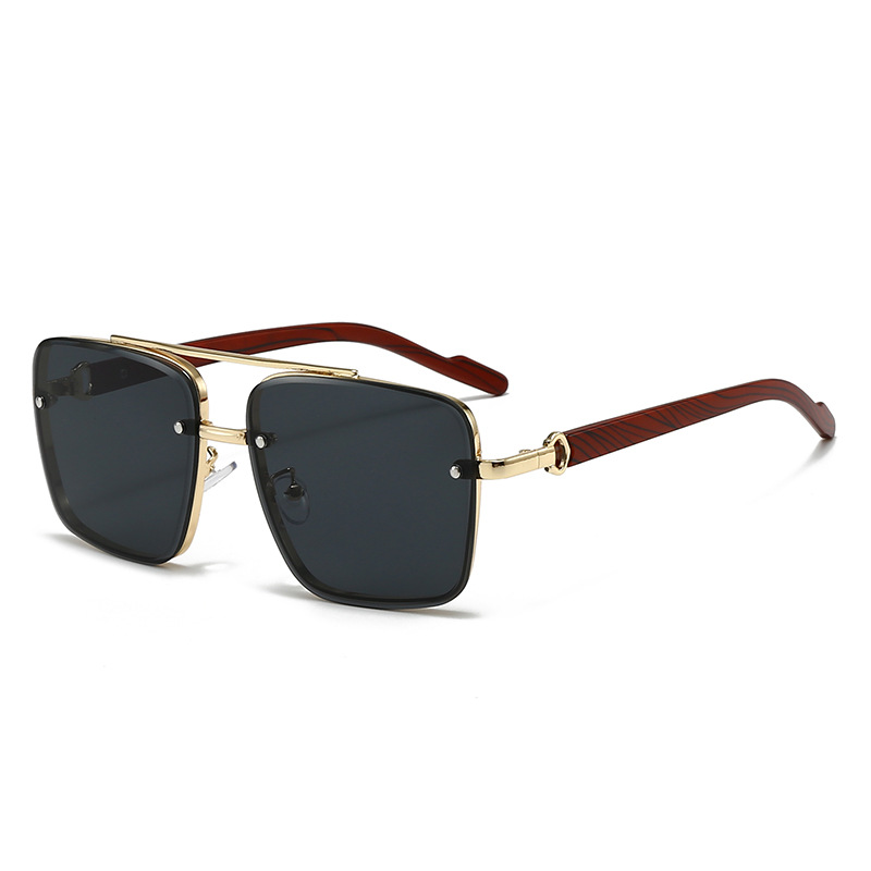 Designer Sunglasses Men Women Sunglasses Polarized Sunglasses Oversize Frame Luxury Goggle Pilot Alloy Frame UV400 Eyewear K708