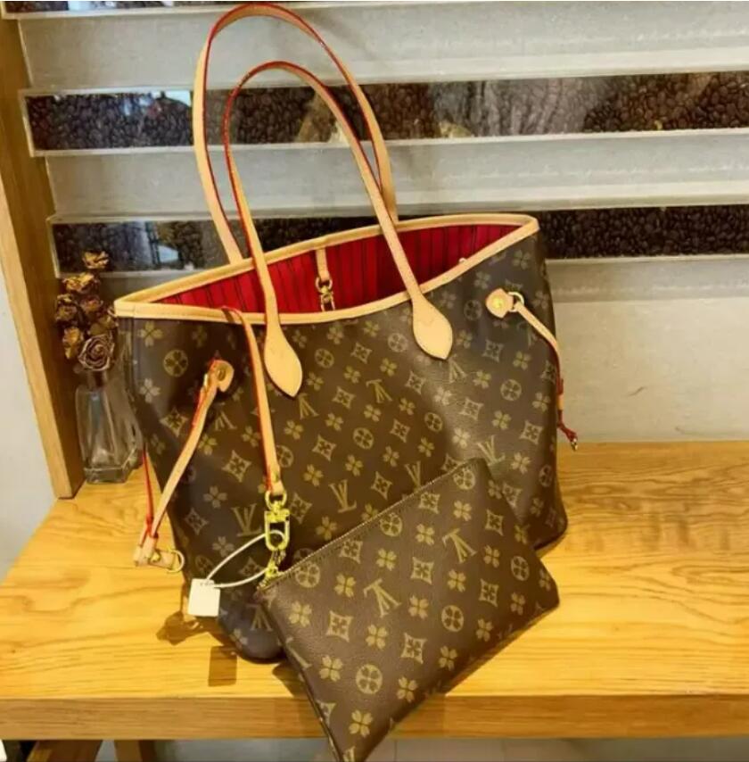 M40156 Luxury Designer Bag Women Crossbody Brown Flower Handbag Shoulder Bags Composite Clutch Tote Bag Coin Purse louisities vittonn bag viitton backpack MM Size