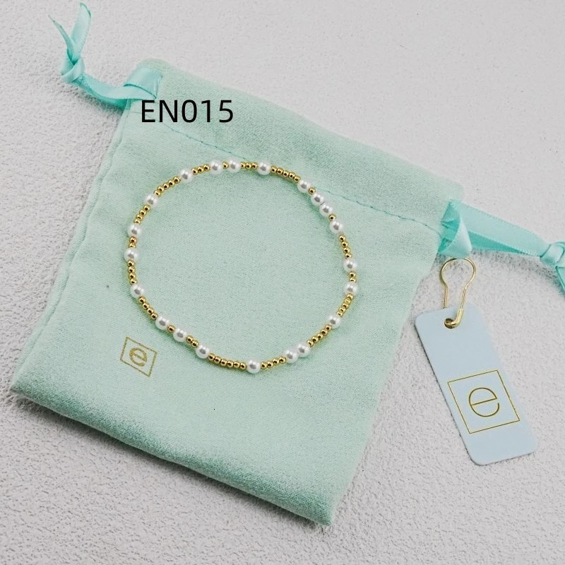VKVVA Fashion Jewelry Gold-plated Hope Unwritten 4mm Bead Bracelet with Pearl for Women Birthday Gifts251231