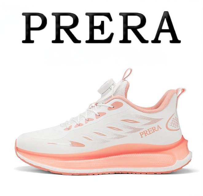 PRERA Free Shipping 2026s New Design Arrival Women Rotating Buckle Sports Shoes Comfortable Soft Sole Shock Absorption Running Shoes Casual Sneakers Size 36-41