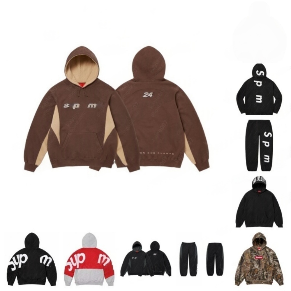 supremely hoodie embroidery hoody designer hoodies for men brand womens sweatshirt fashion tracksuit joggers Leisure supremely jacket tech fleece pullover 305