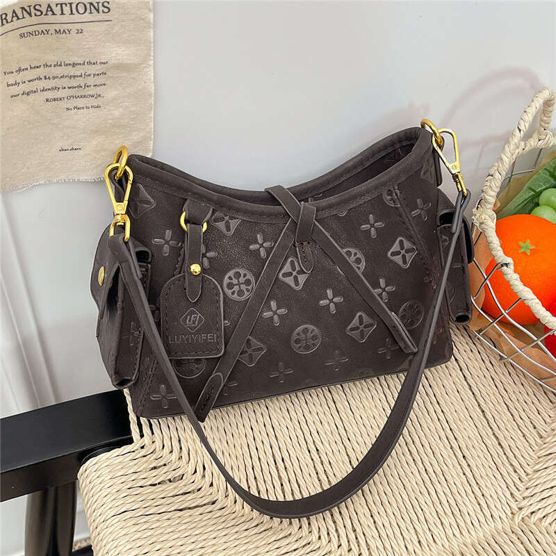 High-End Small for Women 2026 New Luxury Handbag Versatile Fashion Retro Underarm Single Shoulder Crossbody Bag