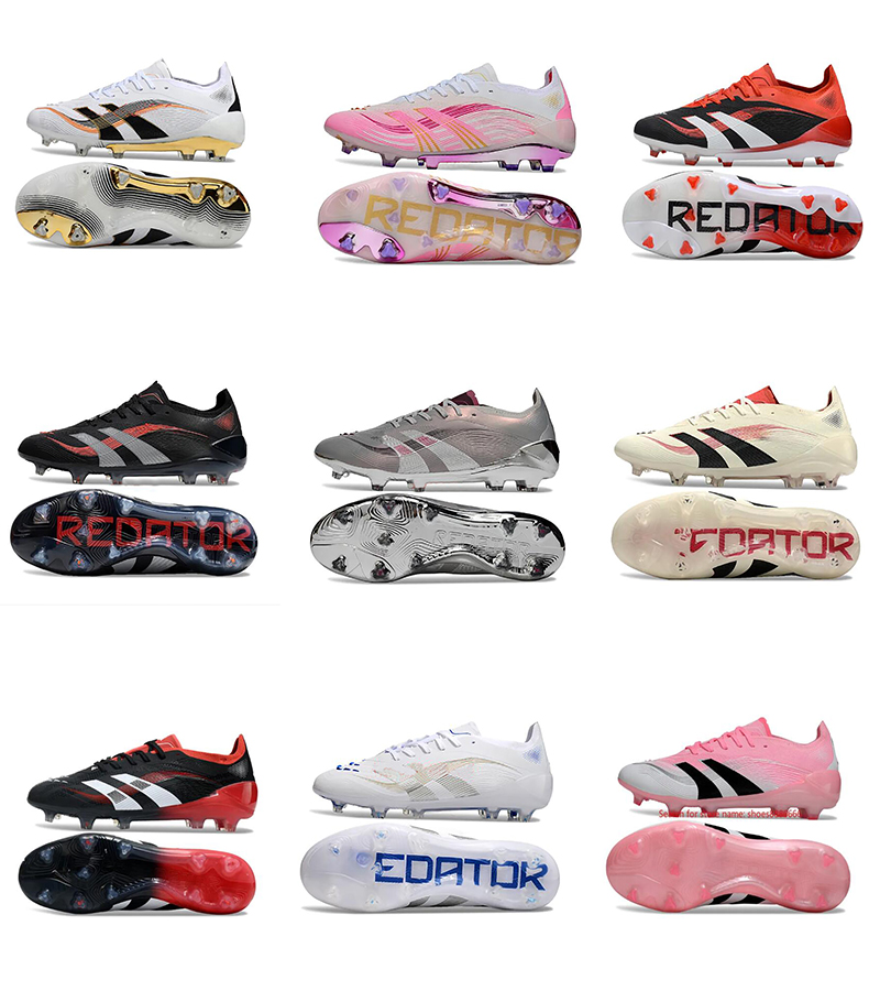 Men's FG Soccer Cleats Lace-up Lightweight Football Boots Low Ankle Comfortable Soccer Shoes Training Shoes Youth Football Shoes For Men
