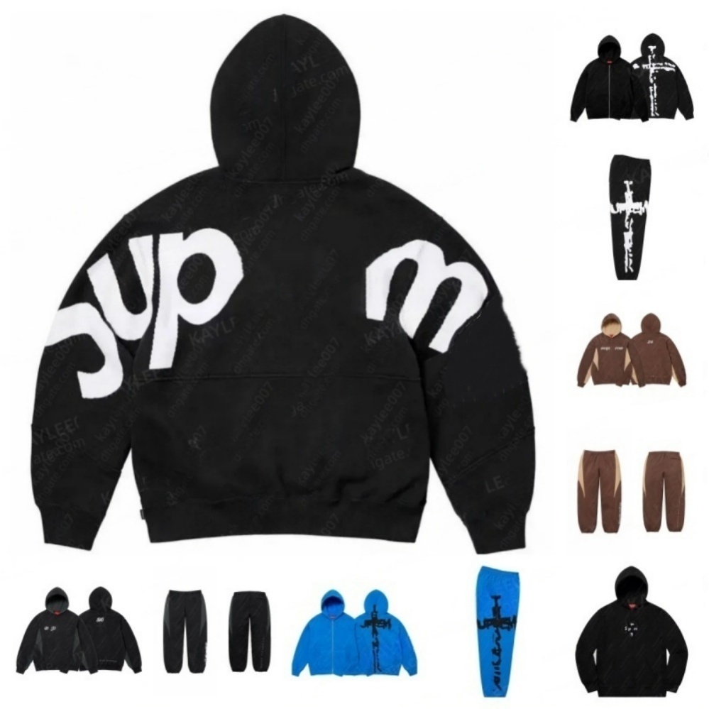 supremely hoodie embroidery hoodies for men fashion womens sweatshirt supremely jacket tracksuit hoody Leisure joggers outdoor tech fleece supremely jacket 601