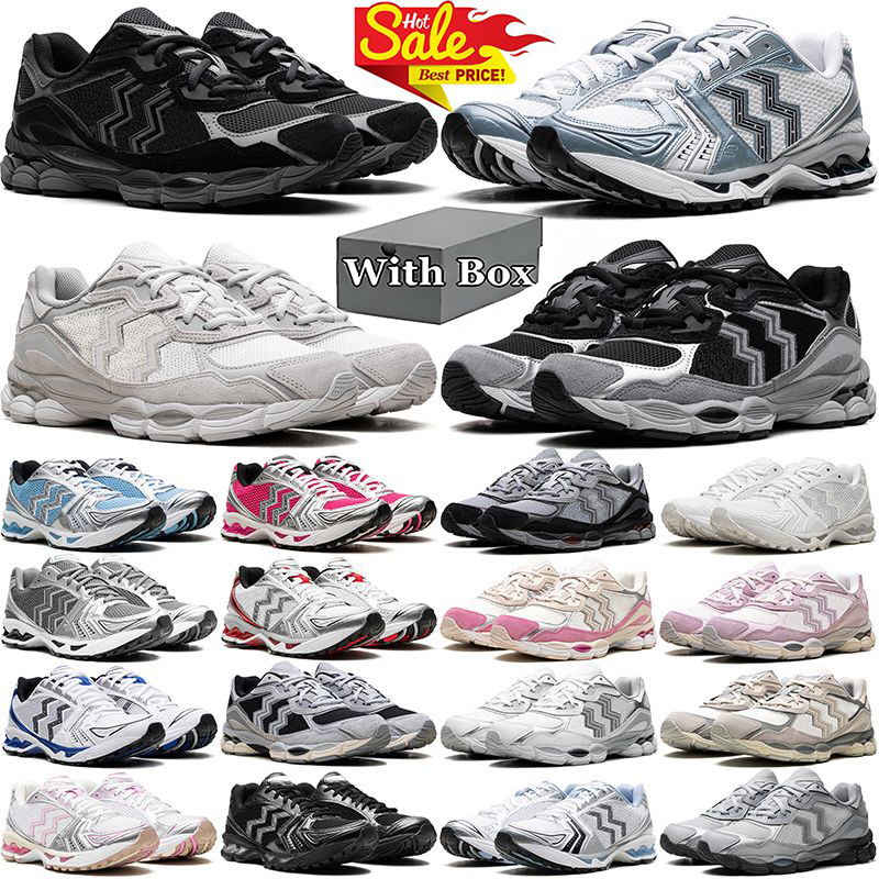 With box Designer shoes gels nyc 1130 Men Women Running Shoes Black White Pink mens trainers outdoor trainers sports sneakers size 36-45