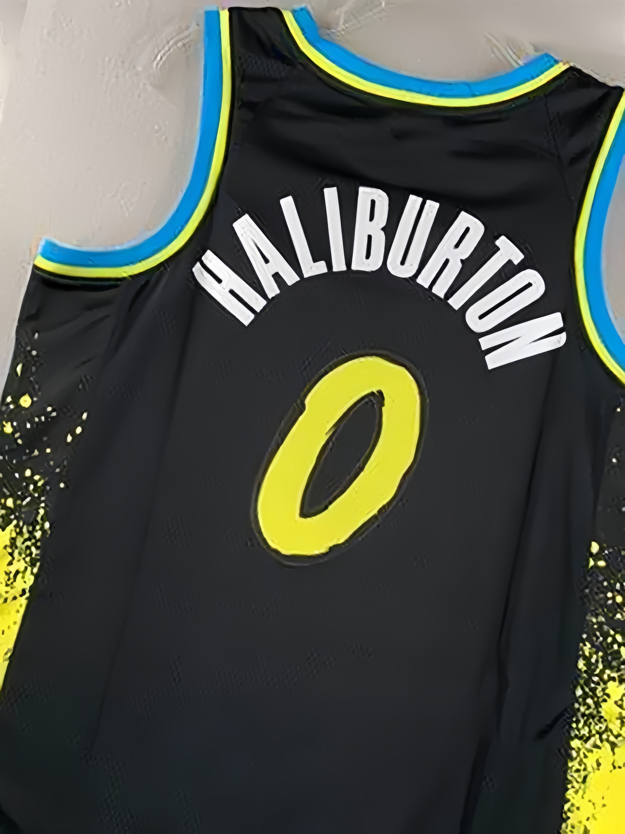 2025-26 Tyrese Haliburton 0 Turner Custom Basketball Jersey Pascal Siakam 43 Stitched Personalized 4 Victor Oladipo Jerseys Custom Any Number Name