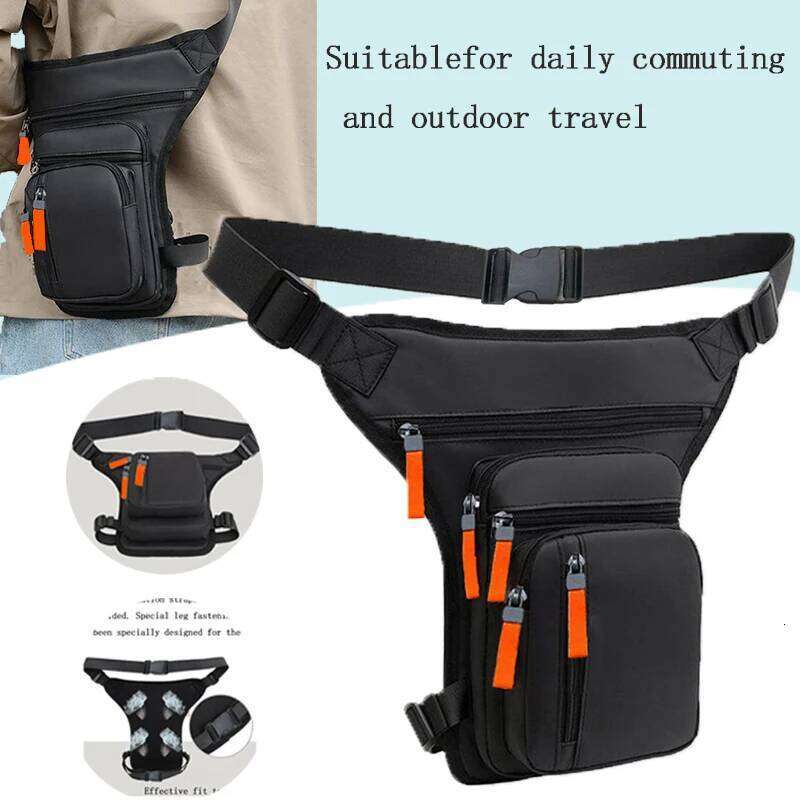 Men's women's crossbody bags suitable daily use, sports and travel. They are also great for waist bags.