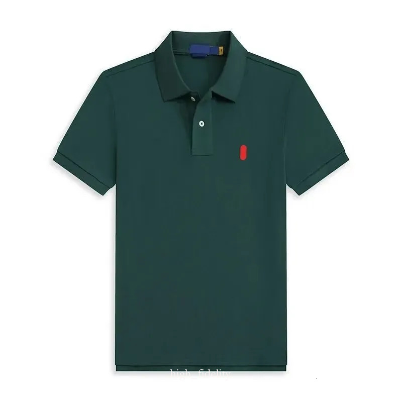 Men's T Shirts Designer Polo Shirt Embroidery Pattern Tops Short Sleeve Men Oversize Size Lapel Tee Stand Collar Sport Clothing Quick C62