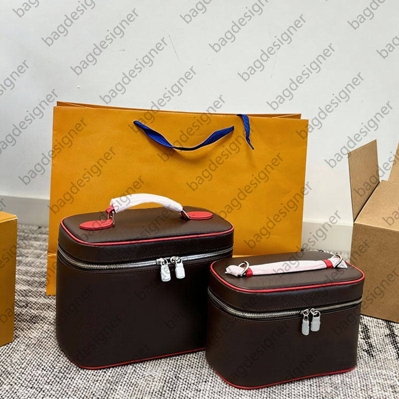 Makeup Case Toiletry Bag Luxury Makeup Bag Designer Make Up Bag Cosmetic Bag Designer Vanity Evening Bags Wash Pouch Old Flower Letter High Quality Crossbody Purses