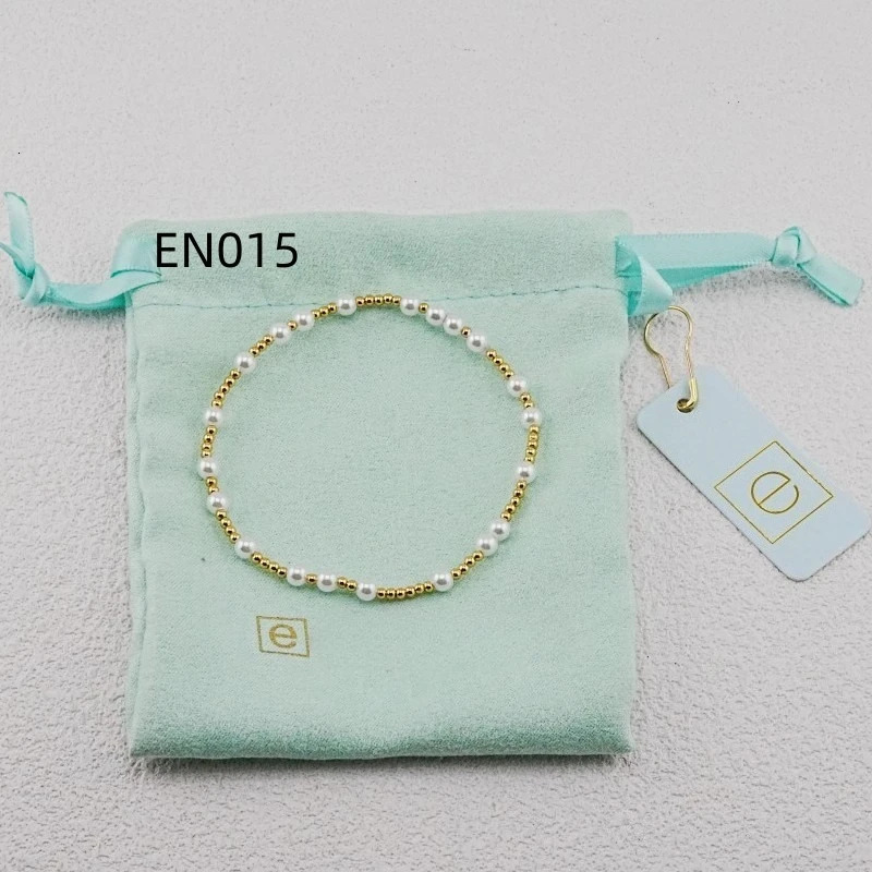 VKVVA Fashion Jewelry Gold-plated Hope Unwritten 4mm Bead Bracelet with Pearl for Women Birthday Gifts251231