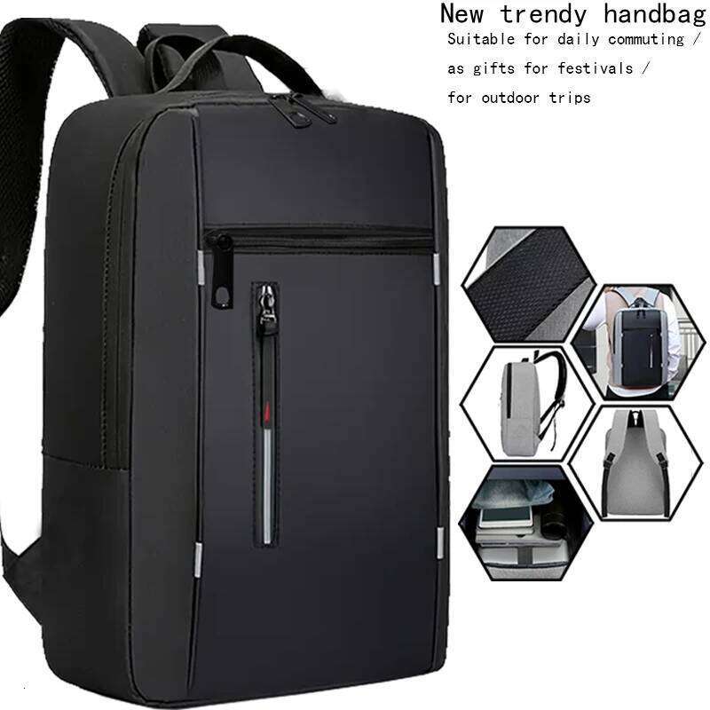 Neutral Style Backpack Men and Women, Suitable Business Trips, Formal Occasions, Dual Shoulder Bags for Students, School Bag