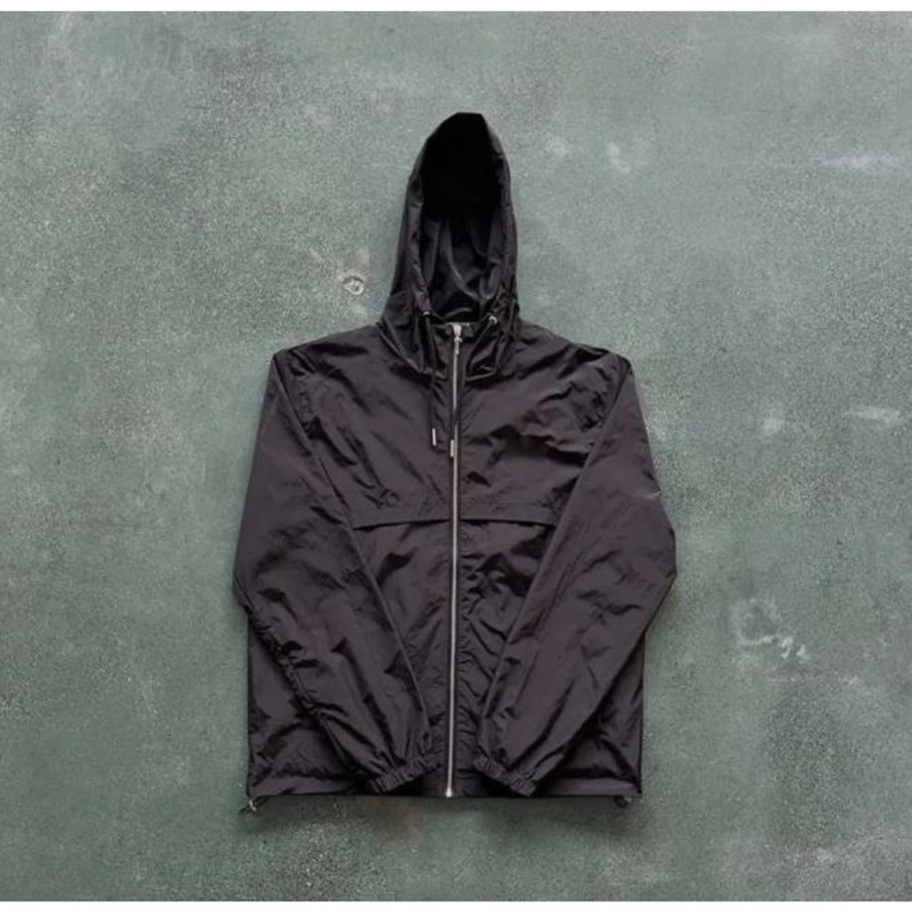 New Men Jacket Sportswear Irongate T Windbreaker-black Quality fashion Embroidered Letters Womens Zipper Sun Protection Fallow tech
