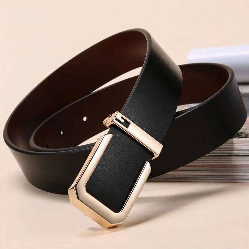 26H0105 Men Genuine Leather High Quality Belts for Man Strap Bussines Fashion Designer Belt Luxury Casual Brand Waistband HQ239 26H0106