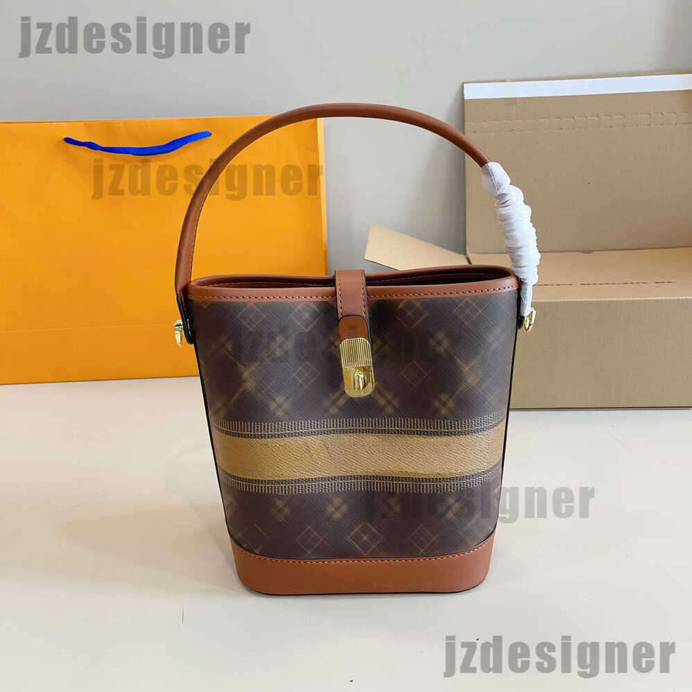 Women Bucket Handbag Bowling Bag Designer Shoulder Bag Two Handles Pochette Luxury Underarm Bag Fashion Tote Bag Wallet Crossbody Bag Purse Sling Bag
