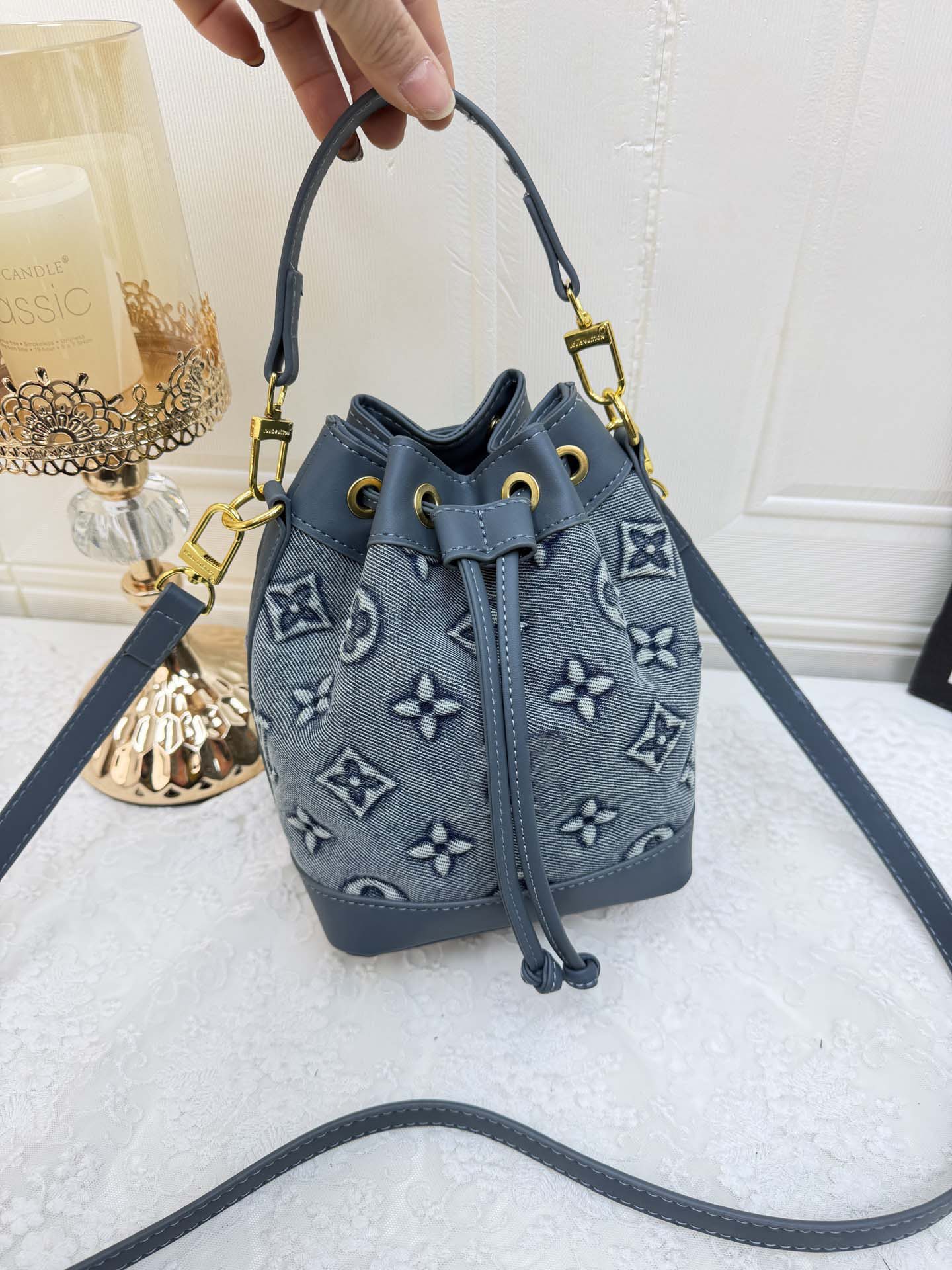 Designer Bag Shiny Leather Bucket Bag Shoulder Bag Shopping Bag Women Bag Crossbody Tote Mini Purse High Quality Tote Lady Multiple Colors Canvas Handbag