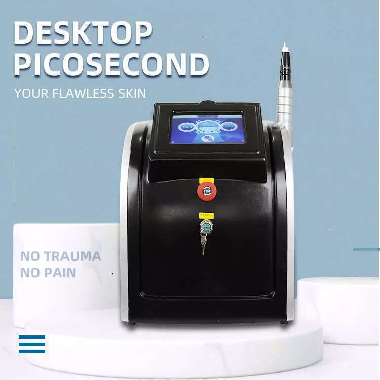 New Arrival Portable Picolaser Tattoo Removal Eyebrows Washing Nd Yag With Q Switch Multi-Effect Tattoo Pigment Correction Skin Brightening Mole Freckle Remove