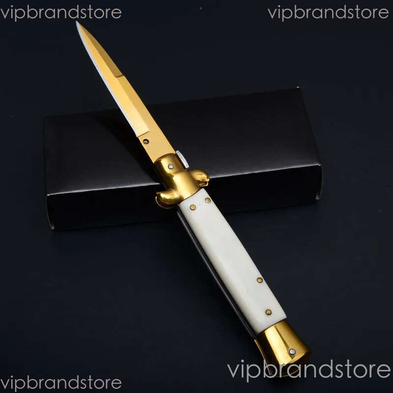5Models fixed blade knife 9'' Inch Stiletto Mafia Folding Knife 3.77'' 440C Blade, Acrylic Handles