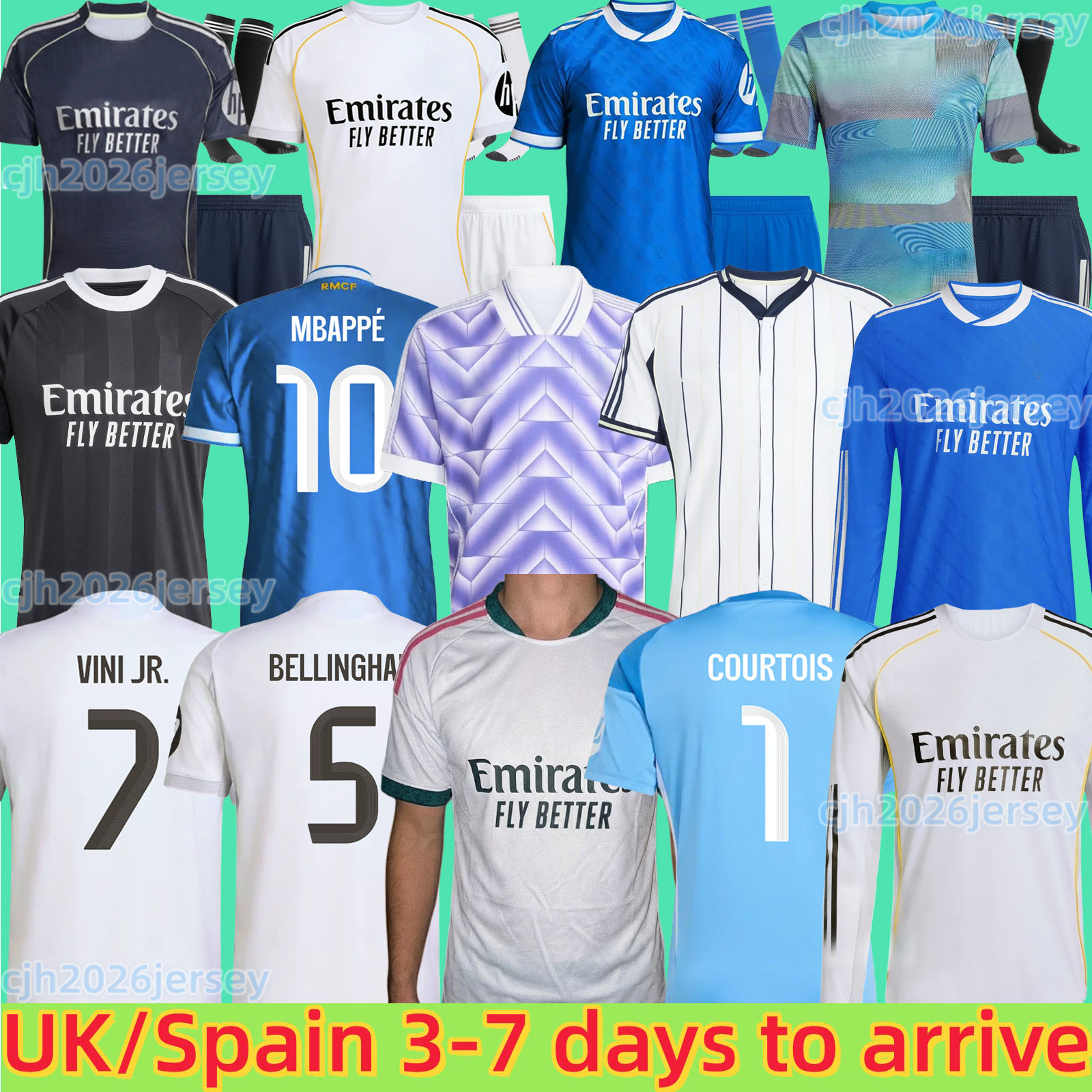2025 2026 soccer jerseys 25 26 Real 4Th Madridfootball shirt CAMAVINGA HUIJSEN Mbappe 10 MODRIC VALVERDE camiseta men kids uniforms VINI JR 7 BELLINGHAM ARDA GULER 88