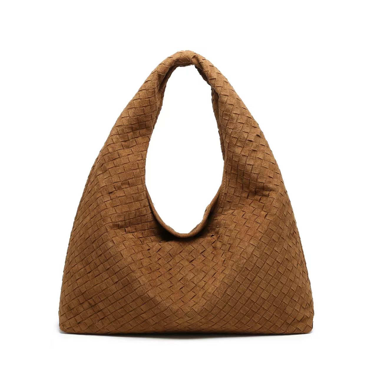 2025 Designer Bag Women's Bag New Handmade Weaving Bag Light Luxury Premium High Capacity Tote Bag Versatile Single Shoulder Underarm Bag Women's Single Shoulder Bag