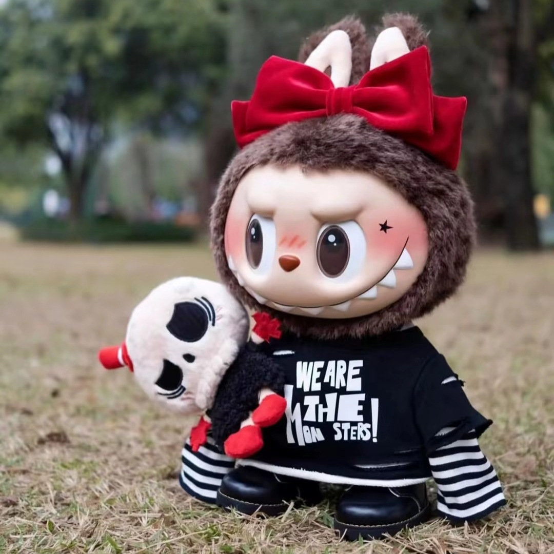 Labubu The Monsters Catch Me If You Like Me Series Black Pink Valentine's Day Figures Cute Vinyl Model Dolls Collectible Action Figurine Birthday