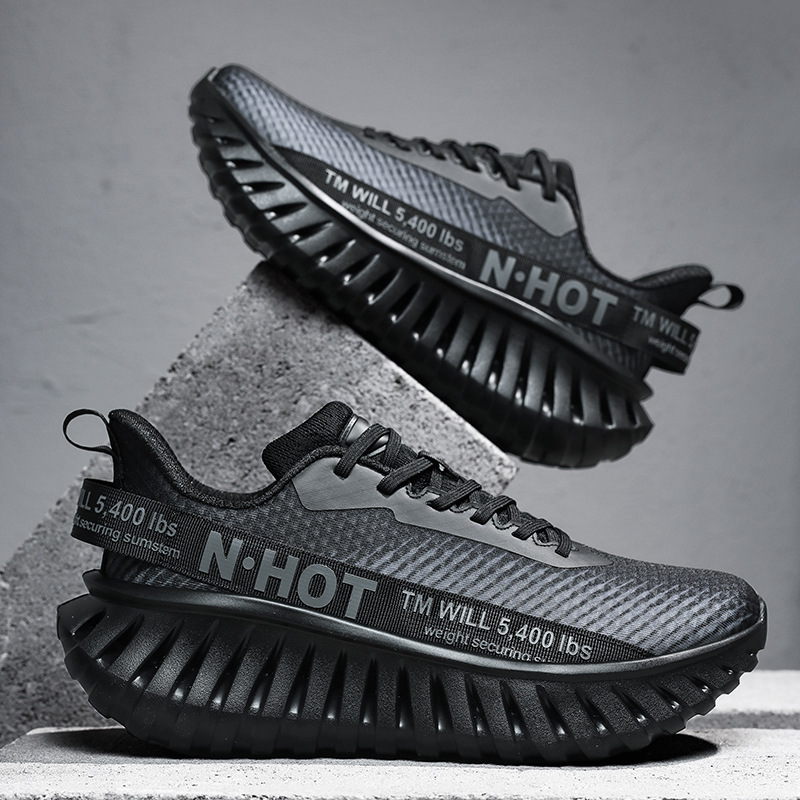 NHOT New Design Summer New low-top thick-soled breathable low-top outdoor trail hiking shoes for men and women cushioning sports shoes Free shipping