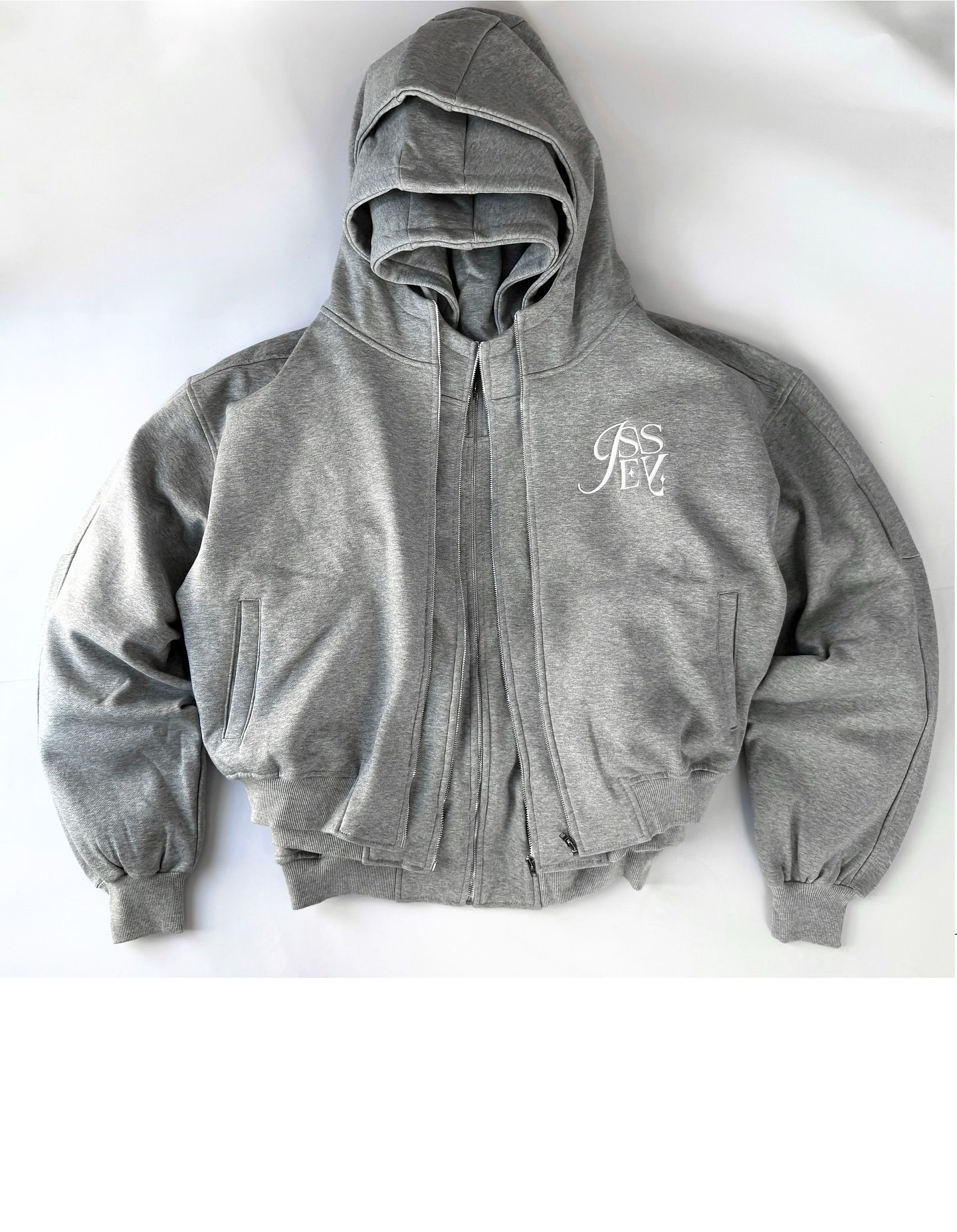 Men's Hoodies Sweatshirts Hoodie Little Angel Pattern Print Zipper Sweater Spring Winter Street Vintage Fashion Trendy Set Hip-hop Daily Outfit M