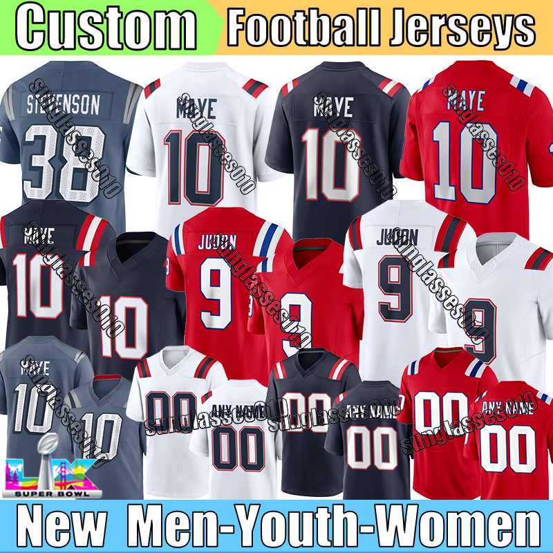 New EnglandS Patriotses Jersey Stevenson Gonzalez Bourne McCourty Hernandez Campbell Jerseys Henry Douglas Polk Maye Brady Henderson Football Jerseys