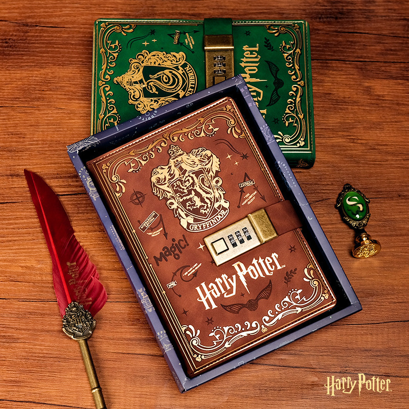 Bestseller Harry Potter Password Notebook Box with Lock Diary Hardcover Journal Travel Souvenir Gift ddmySat