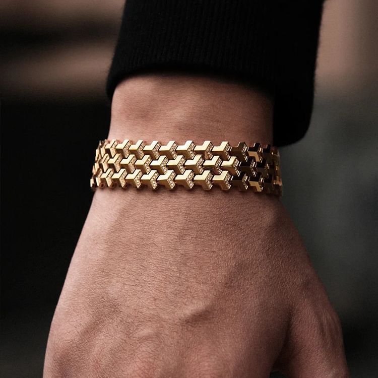 jewelry designer bracelet Cuban Link Bracelet luxury bangles luxury bracelet bangle jewelry woman designer bracelet homme bracelet men mens bracelet silver 03444