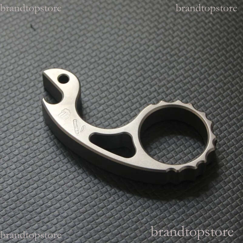 Titanium Alloy Snail Knuckle Duster Bottle knuckle dusters self defense Opener EDC Tool