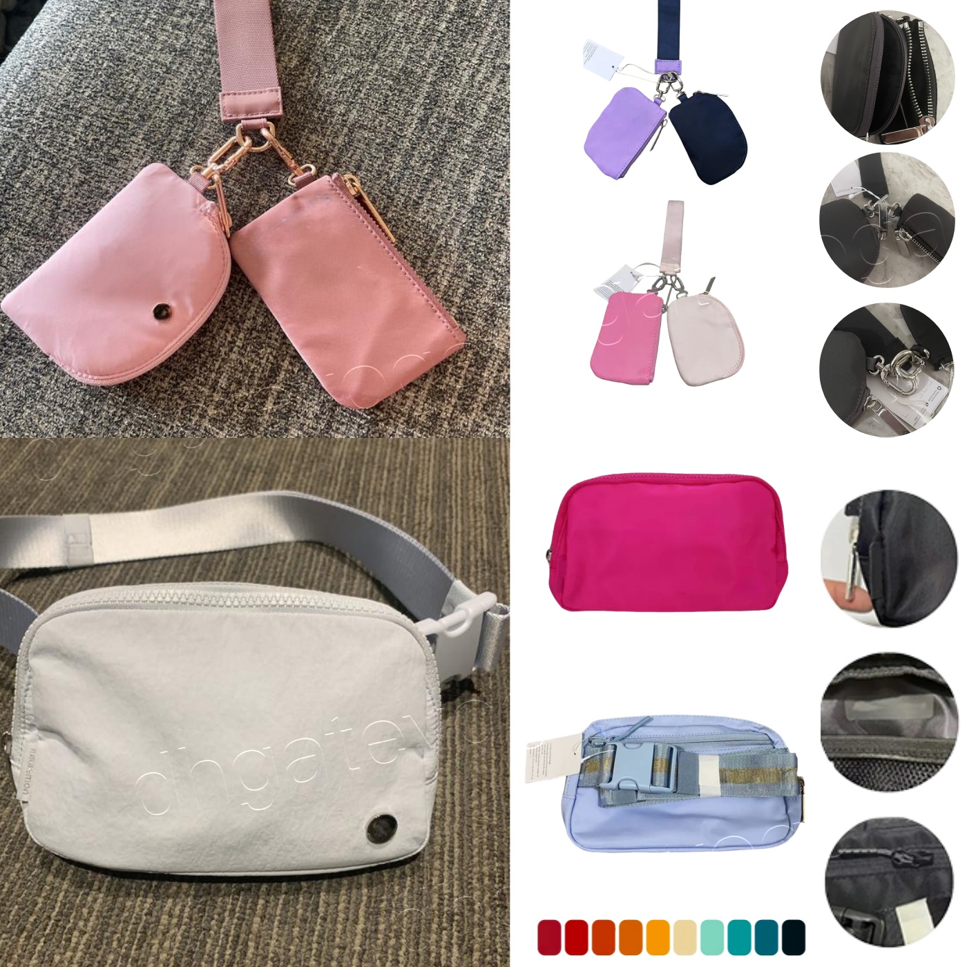 Yoga Bag Fitness Bag Card Bag Portable Cross Body Carried Around Suitable for both Men and Women Running Traveling Leisure men women key chain Bag