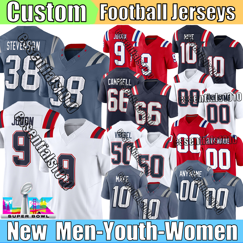 New EnglandS Patriotses Jersey Stevenson Bruschi Maye Gonzalez Jerseys Gronkowski Douglas Williams Henderson Diggs Football Jerseys
