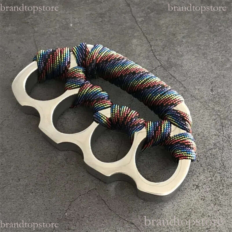 Mirror Steel Knuckle Duster Outdoor Window Breaking Self-defense knuckle dusters self defense EDC Tool