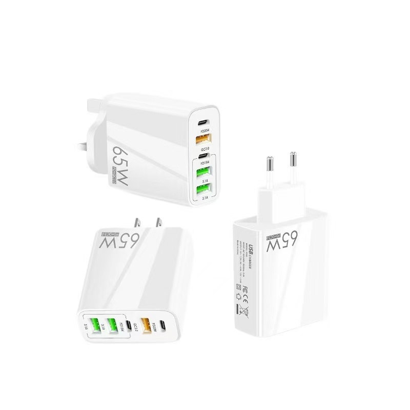 65W USB Fast Charging Type C PD Charger Quick Charger Mobile Phone Power Adapter EU/US/UK Plug For iPhone Xiaomi Samsung Oneplus - view 4