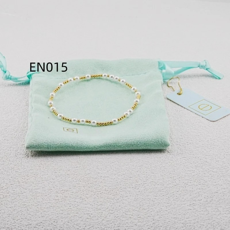 VKVVA Fashion Jewelry Gold-plated Hope Unwritten 4mm Bead Bracelet with Pearl for Women Birthday Gifts251231