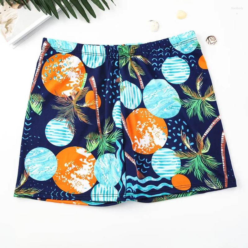 Men's Swimwear Adult Summer 2XL Size Professional Waterproof Quick Drying Man Swimming Trunks Loose Geometric Graphic And Letter Print Z260314