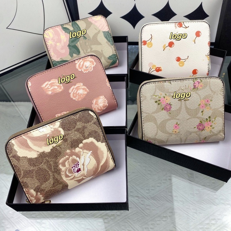 Top quality Designer BagsNew Chain Small Card Holder Multi-Functional Coin Purse Presbyopic Kuo Family Clutch Bag Ladies Bag