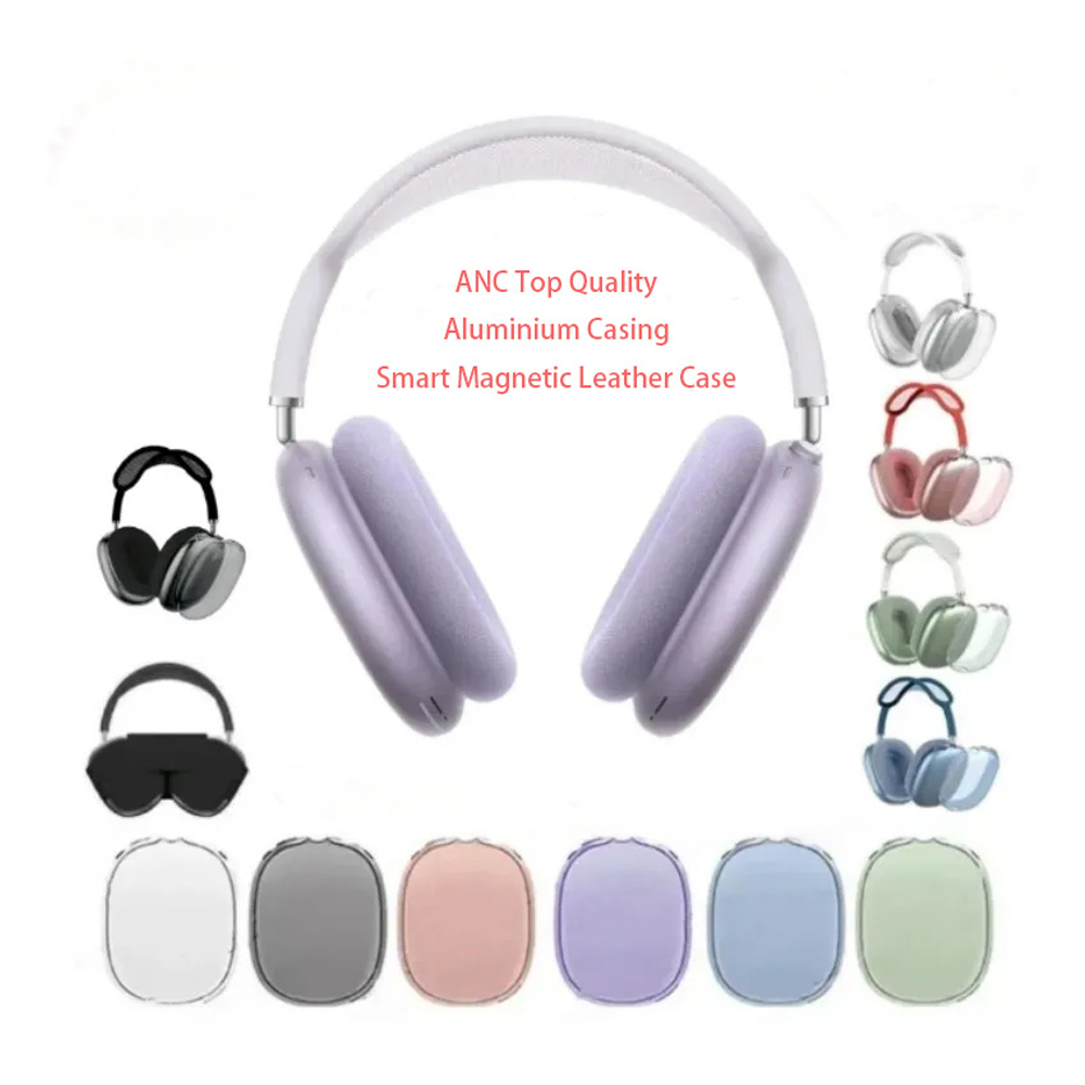 Metal B1 B2 Pro Max Air Wireless Bluetooth Headphones Noise Cancelling Earphones Mic Pods Over Ear Sports Gaming Headset With ANC