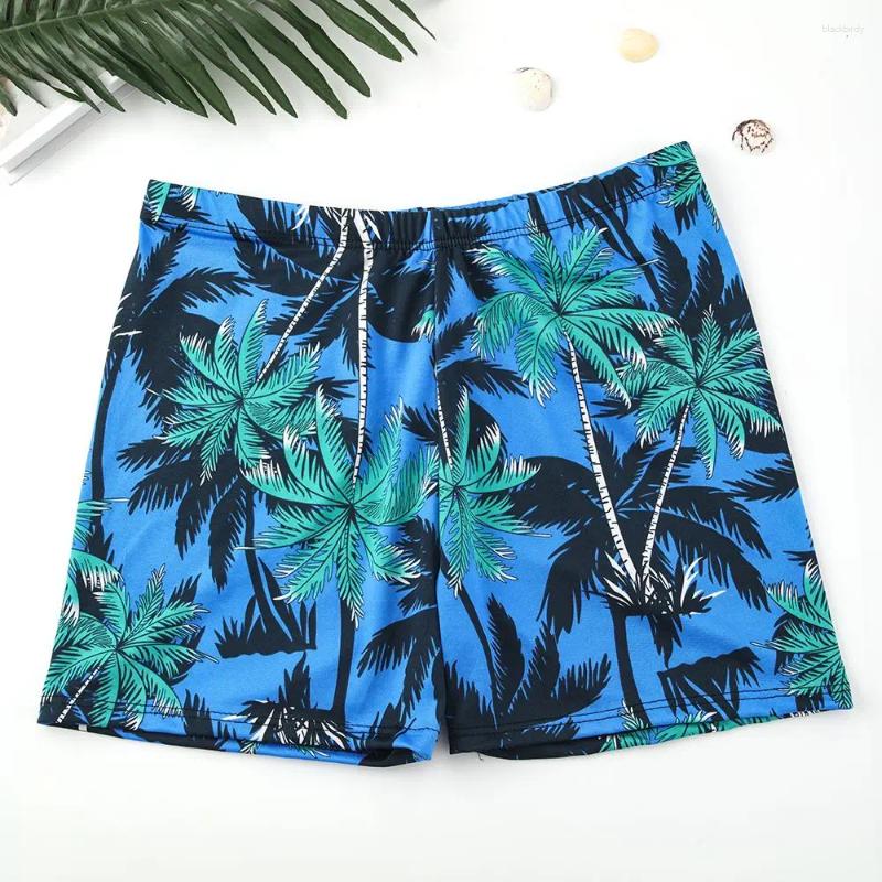 Men's Swimwear Adult Summer 2XL Size Professional Waterproof Quick Drying Man Swimming Trunks Loose Geometric Graphic And Letter Print Z260314