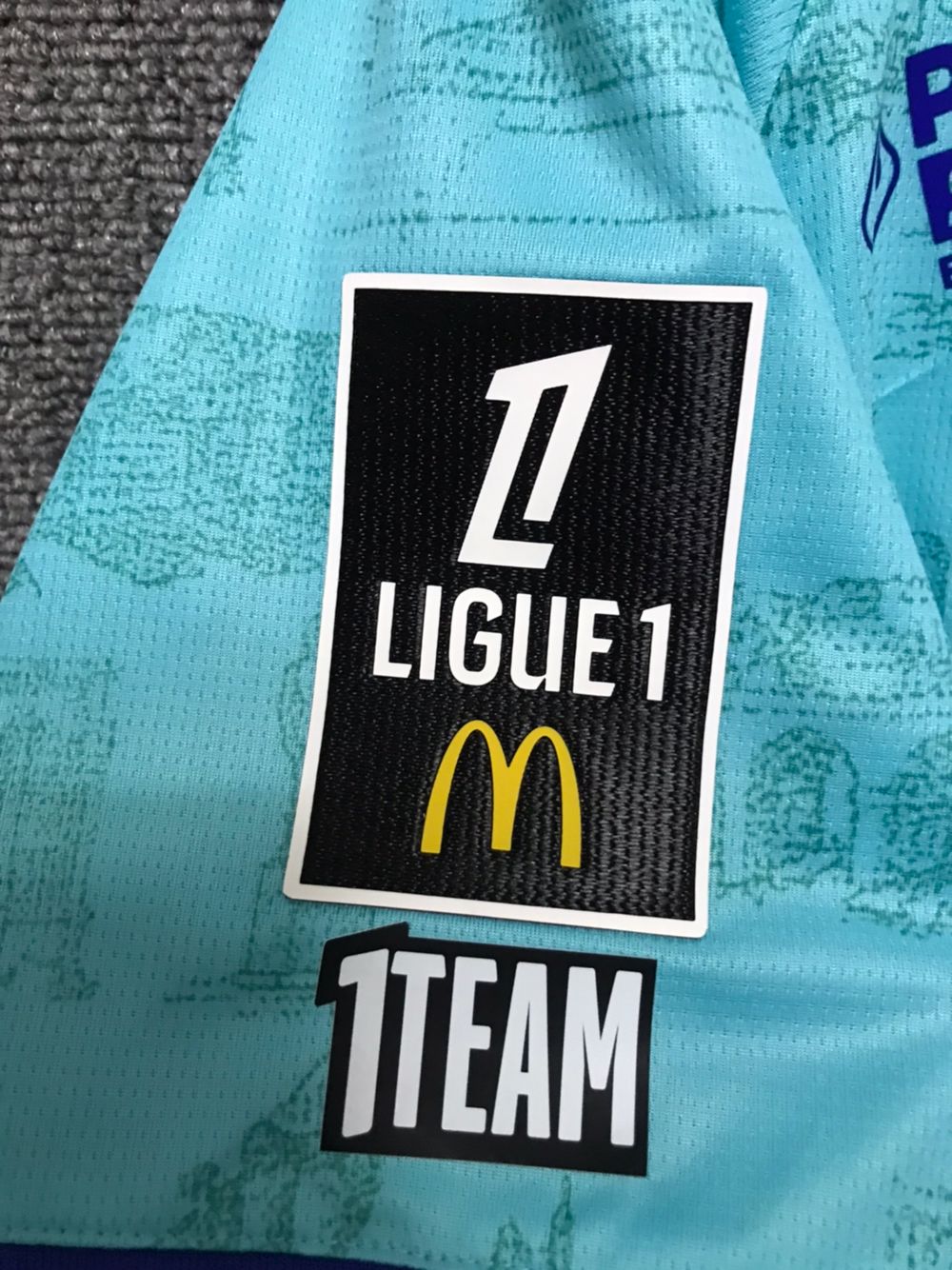 2026 Ligue 1 Patch 1Team Badge Heat Transfer Soccer Patch Badge